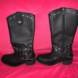 Harley Davidson Women’s Black Riding Boots